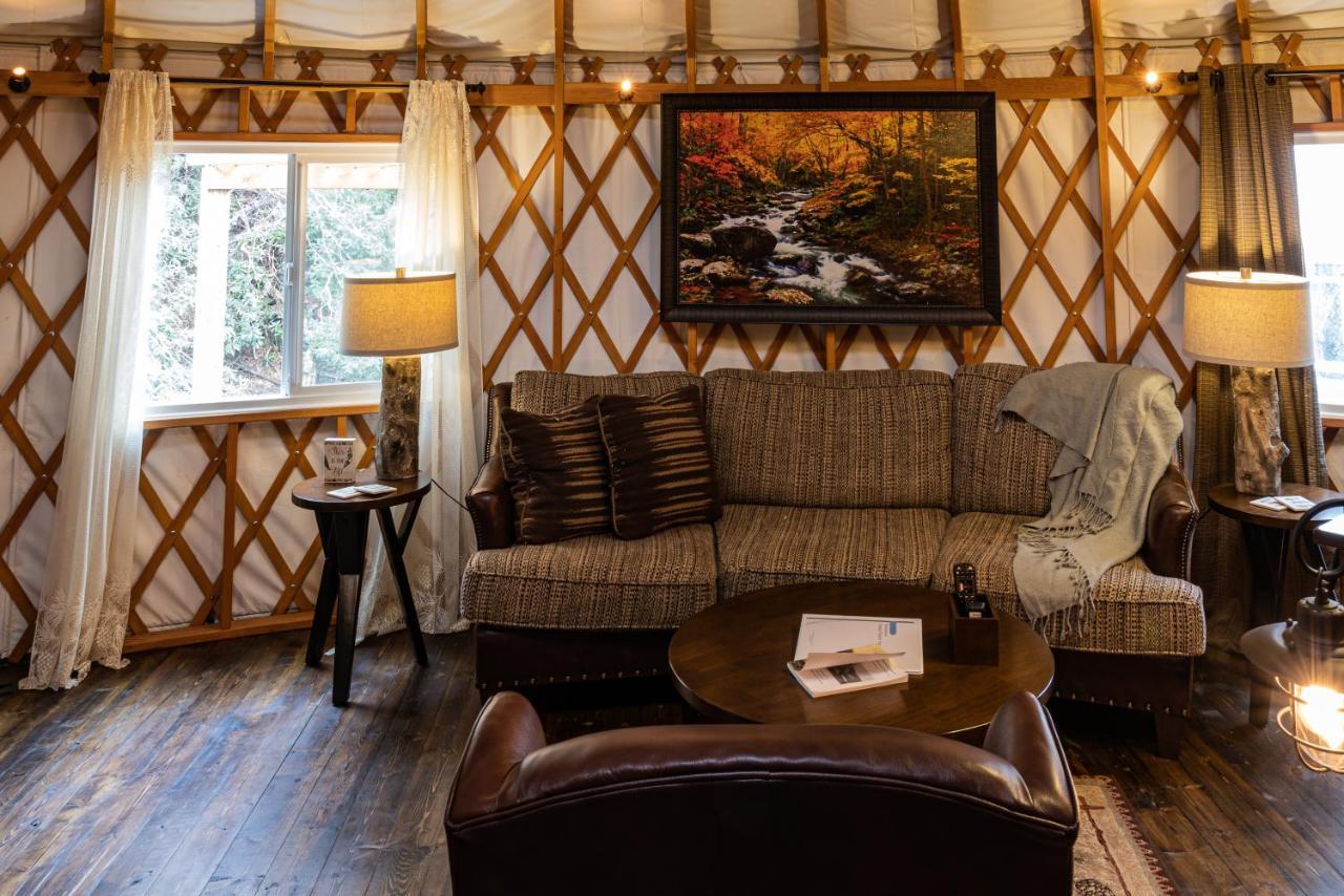Lake Nantahala-Smoky Mountain-Yurts Aquone Bagian luar foto